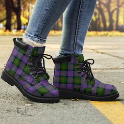 ScotsTee Shop Scottish Blair Modern Clan Tartan All Season Boots