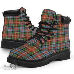 ScotsTee Shop Scottish Caledonia Ancient Clan Tartan All Season Boots