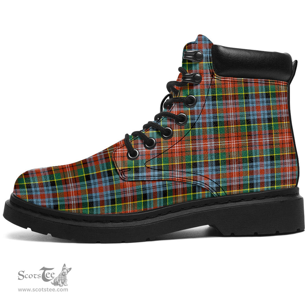 ScotsTee Shop Scottish Caledonia Ancient Clan Tartan All Season Boots