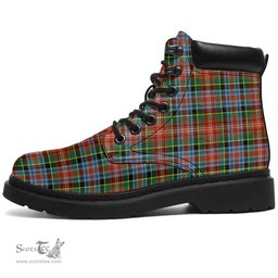 ScotsTee Shop Scottish Caledonia Ancient Clan Tartan All Season Boots