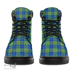 ScotsTee Shop Scottish Barclay Hunting Ancient Clan Tartan All Season Boots