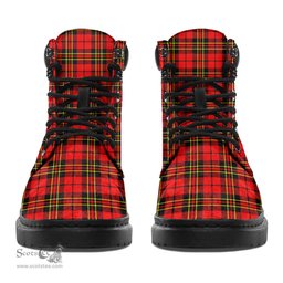 ScotsTee Shop Scottish Brodie Modern Clan Crest Tartan All Season Boots