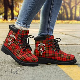 ScotsTee Shop Scottish Brodie Modern Clan Crest Tartan All Season Boots
