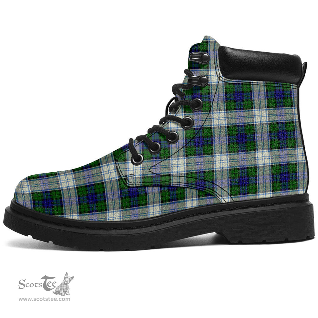 ScotsTee Shop Scottish Blackwatch Dress Modern Clan Tartan All Season Boots