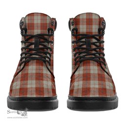 ScotsTee Shop Scottish Davidson Dress Dancers Clan Crest Tartan All Season Boots