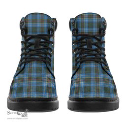 ScotsTee Shop Scottish Cockburn Modern Clan Tartan All Season Boots