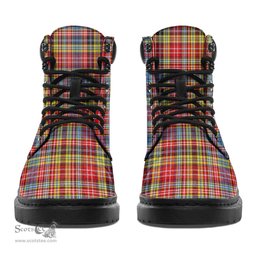 ScotsTee Shop Scottish Drummond of Strathallan Clan Tartan All Season Boots