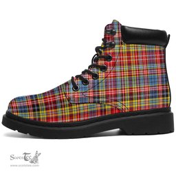 ScotsTee Shop Scottish Drummond of Strathallan Clan Tartan All Season Boots