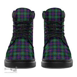 ScotsTee Shop Scottish Campbell of Cawdor Modern Clan Tartan All Season Boots