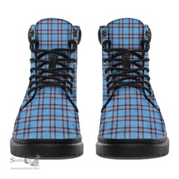 ScotsTee Shop Scottish Elliot Ancient Clan Crest Tartan All Season Boots