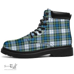 ScotsTee Shop Scottish Campbell Dress Ancient Clan Tartan All Season Boots