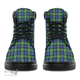 ScotsTee Shop Scottish Gordon Old Ancient Clan Crest Tartan All Season Boots