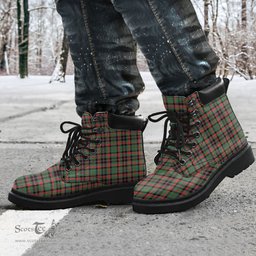 ScotsTee Shop Scottish Cumming Hunting Ancient Clan Tartan All Season Boots