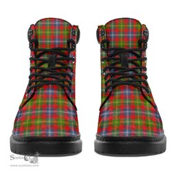 ScotsTee Shop Scottish Forrester Clan Crest Tartan All Season Boots