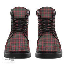 ScotsTee Shop Scottish Cumming Hunting Modern Clan Crest Tartan All Season Boots