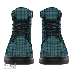 ScotsTee Shop Scottish Campbell Ancient 02 Clan Tartan All Season Boots