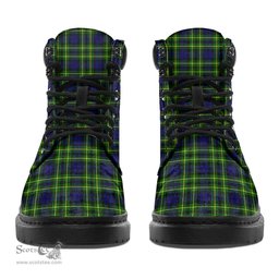 ScotsTee Shop Scottish Campbell of Breadalbane Modern Clan Tartan All Season Boots