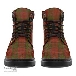 ScotsTee Shop Scottish Drummond Clan Clan Crest Tartan All Season Boots