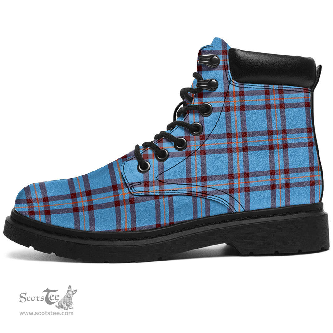 ScotsTee Shop Scottish Elliot Ancient Clan Tartan All Season Boots