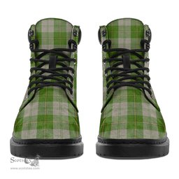ScotsTee Shop Scottish Cunningham Dress Green Dancers Clan Tartan All Season Boots