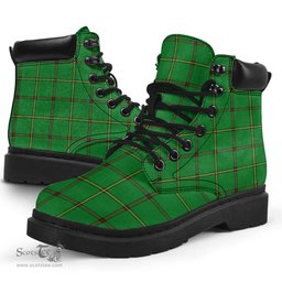 ScotsTee Shop Scottish Don Tribe of Mar Clan Tartan All Season Boots