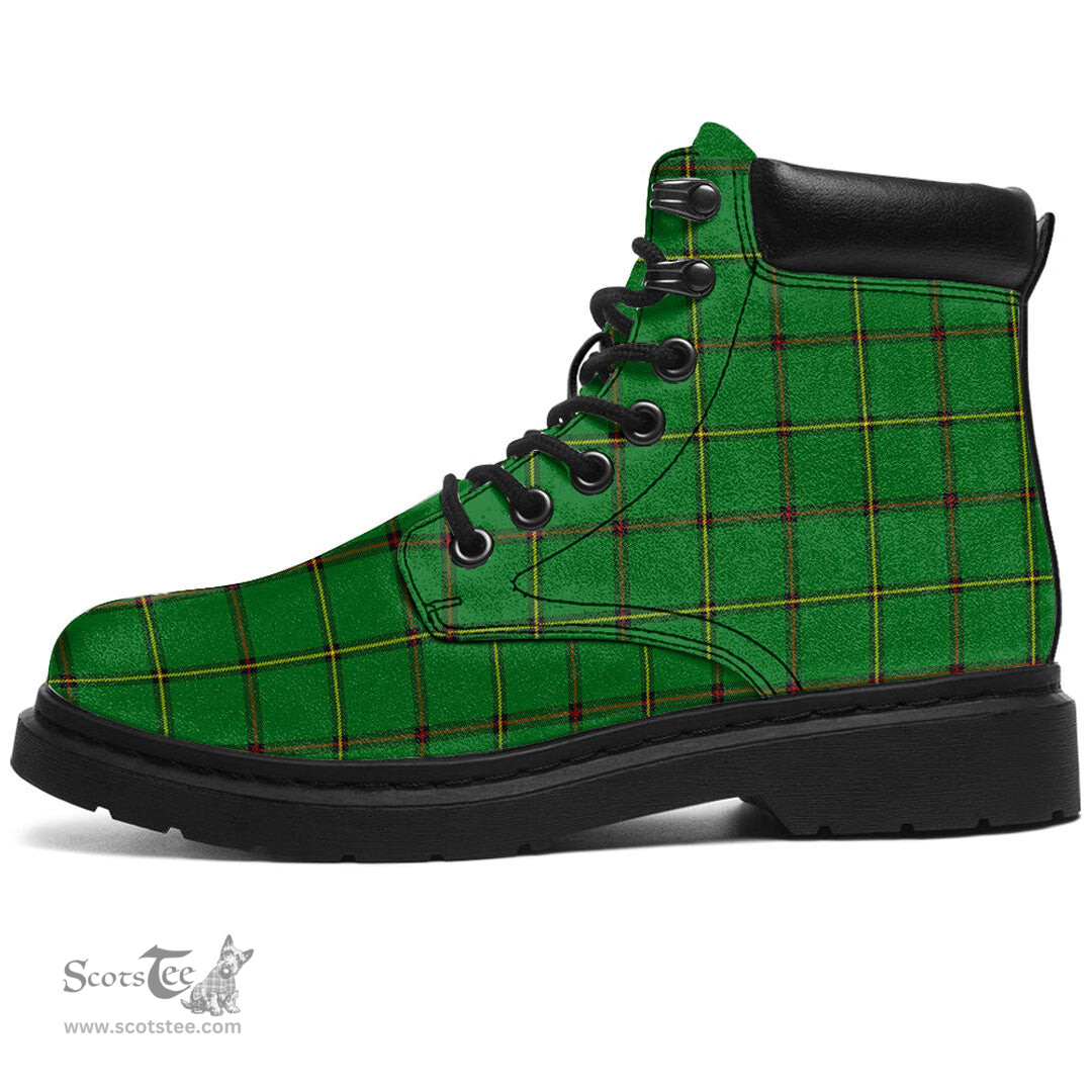 ScotsTee Shop Scottish Don Tribe of Mar Clan Tartan All Season Boots