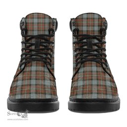 ScotsTee Shop Scottish Fergusson Weathered Clan Tartan All Season Boots