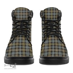 ScotsTee Shop Scottish Campbell Argyll Weathered Clan Tartan All Season Boots