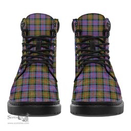 ScotsTee Shop Scottish Carnegie Ancient Clan Crest Tartan All Season Boots