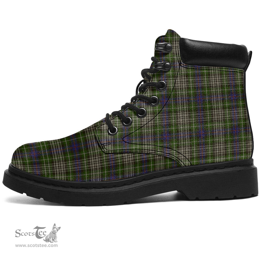 ScotsTee Shop Scottish Davidson Tulloch Dress Clan Tartan All Season Boots
