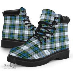 ScotsTee Shop Scottish Campbell Dress Clan Tartan All Season Boots