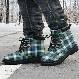 ScotsTee Shop Scottish Campbell Dress Clan Tartan All Season Boots