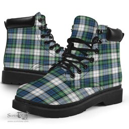 ScotsTee Shop Scottish Gordon Dress Ancient Clan Tartan All Season Boots