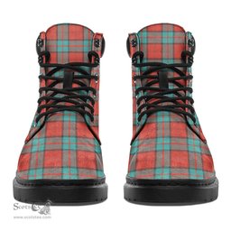 ScotsTee Shop Scottish Dunbar Ancient Clan Tartan All Season Boots