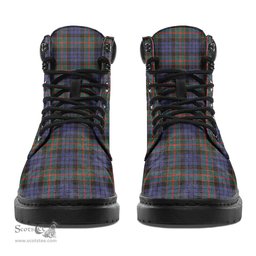 ScotsTee Shop Scottish Fletcher of Dunans Clan Tartan All Season Boots
