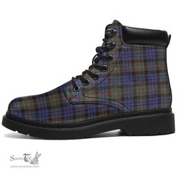 ScotsTee Shop Scottish Fletcher of Dunans Clan Tartan All Season Boots