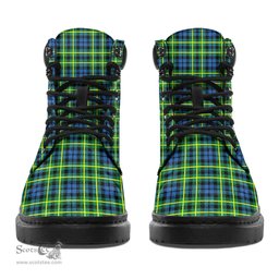 ScotsTee Shop Scottish Campbell of Breadalbane Ancient Clan Crest Tartan All Season Boots