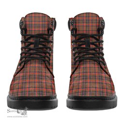 ScotsTee Shop Scottish Cumming Hunting Weathered Clan Crest Tartan All Season Boots