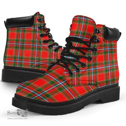 ScotsTee Shop Scottish Drummond of Perth Clan Tartan All Season Boots