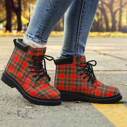 ScotsTee Shop Scottish Drummond of Perth Clan Tartan All Season Boots