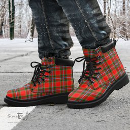ScotsTee Shop Scottish Drummond of Perth Clan Tartan All Season Boots