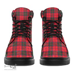 ScotsTee Shop Scottish Drummond Modern Clan Tartan All Season Boots