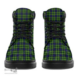 ScotsTee Shop Scottish Campbell of Breadalbane Modern Clan Crest Tartan All Season Boots