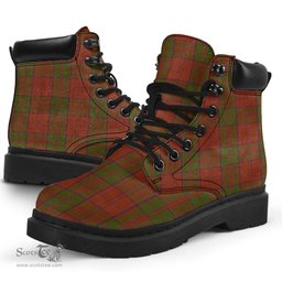 ScotsTee Shop Scottish Drummond Clan Clan Tartan All Season Boots