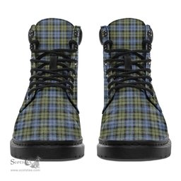ScotsTee Shop Scottish Campbell Faded Clan Tartan All Season Boots