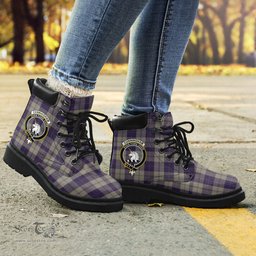 ScotsTee Shop Scottish Cunningham Dress Blue Dancers Clan Crest Tartan All Season Boots