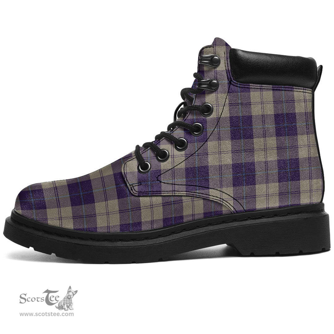 ScotsTee Shop Scottish Cunningham Dress Blue Dancers Clan Tartan All Season Boots