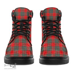 ScotsTee Shop Scottish Cumming Modern Clan Tartan All Season Boots