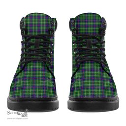ScotsTee Shop Scottish Duncan Modern Clan Crest Tartan All Season Boots