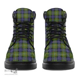 ScotsTee Shop Scottish Fergusson Modern Clan Tartan All Season Boots